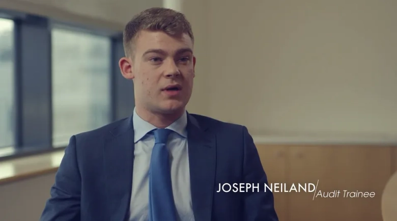 Joseph Neiland, Audit Trainee, KPMG 