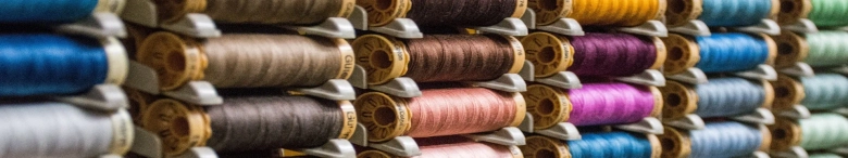 Thread used in the textile industry