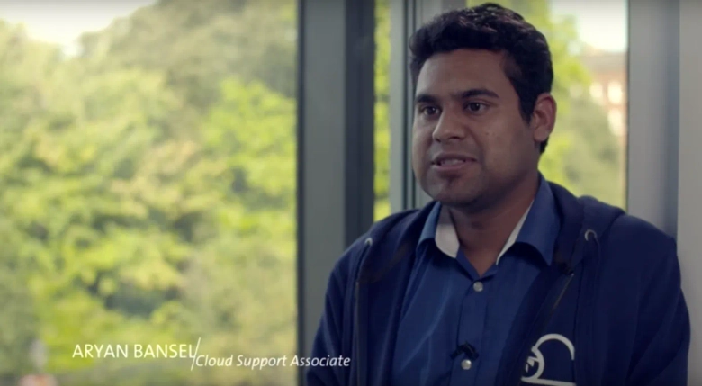 Aryan Bansel, Cloud Support Associate, Amazon