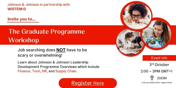 Thumbnail for Johnson & Johnson Women in STEM - The Graduate Programme Workshop