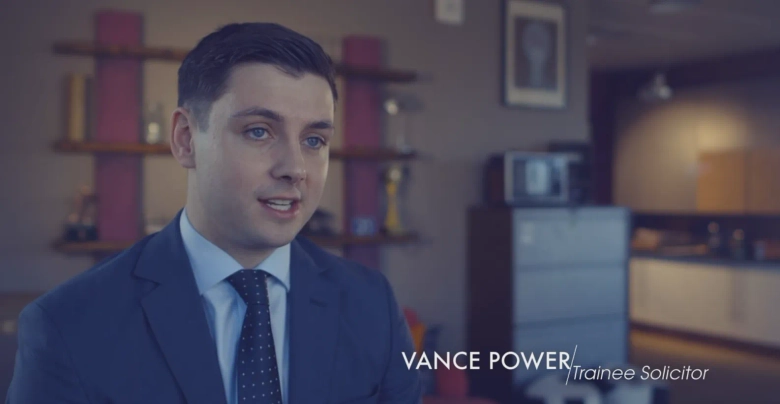 Vance Power, Trainee Solicitor, A&L Goodbody 