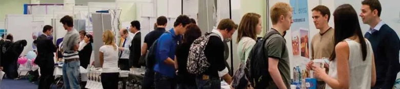 people attending a fair