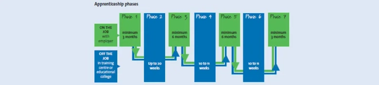 The structure of apprenticeships