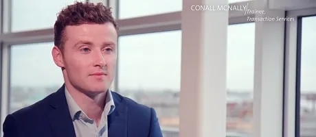 Conall McNally, Transaction Services Trainee, KPMG