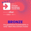 The gradireland Sustainability in Early Talent Recruitment Award 2023 Bronze 